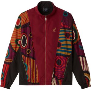 Australian Archive sabrinda duo print jasje Jagera | bordeaux - zwart - Maat XL