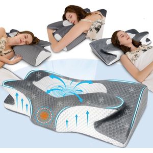 Orthopedisch nekkussen - ergonomisch - 1 stuk - traagschuim