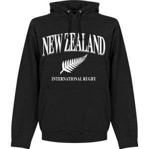 Nieuw Zeeland Rugby Hoodie - Zwart - XL