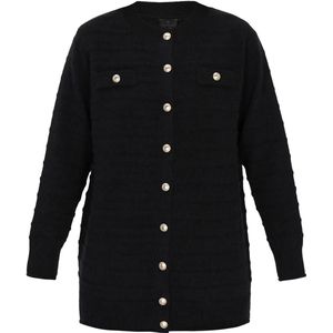 DreiMaster - Classic - Gebreid Vest - Zwart