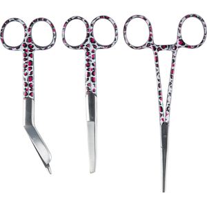 Verpleegkunde set Luipaard - Mast Medical – Kocher – Verbandschaar – Chirurgische Schaar - Verpleegkundige - Verpleegkunde