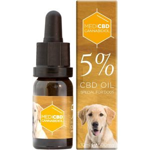 MediCBD 5% Cannabidiol Oil for Dogs (10ml)