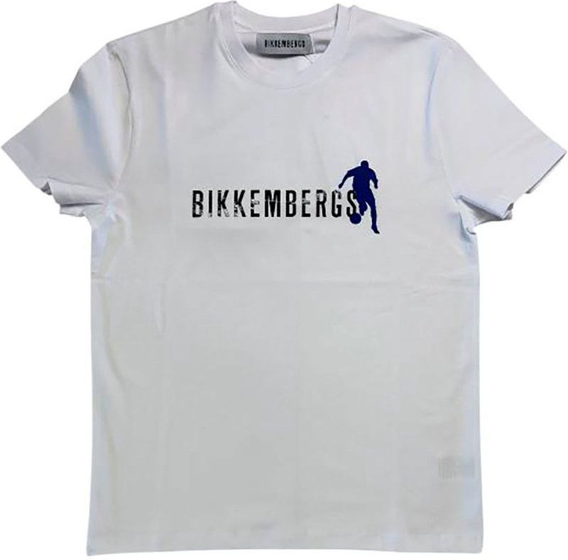 Bikkembergs - Bmt1237 - T-shirt - Korte Mouwen - Slim Fit