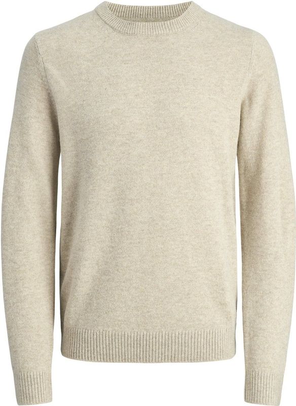 Jack & Jones - Lambswool - Gebreide Pullover - Ronde Hals - Lange Mouwen