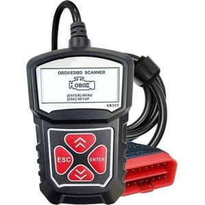 JTEX® KW310 Multifunctioneel OBD2 + EOBD Scanner - Nederlandstalig - Motor Foutcode lezen en wissen - OBDII - Diagnose - Playback data - PCM Data - O2 - EVAP - OBD 2 - Uitleesapparaat