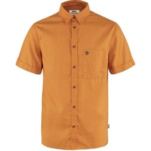 FJALLRAVEN Övik travel-shirt  Oranje - Heren - Maat S