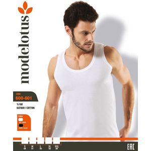 Mode Lotus - Onderhemd - Wit - 2-pack - Katoen