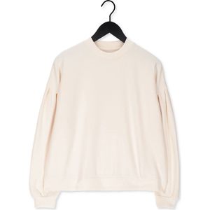 Lollys Laundry Drake Sweat Truien & vesten Dames - Sweater - Hoodie - Vest- Creme - Maat XS