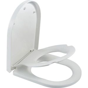 Luxor WC Bril met Verkleiner - Softclose en Quick Release - Family Edition - Luxueus Wit - Ook geschikt voor Wiesbaden toiletpotten