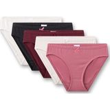 Sanetta - Rioslip - Onderbroek - Roze - 5er Pack
