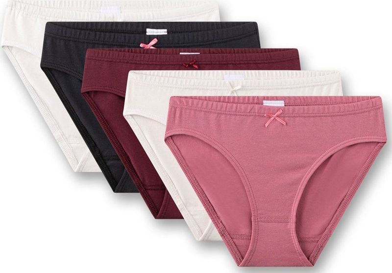 Sanetta - Rioslip - Onderbroek - Roze - 5er Pack