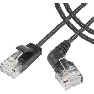 360° Rotatie CAT6A Ethernet-kabel - Hoge Snelheid 10Gbps 500Mhz Network Cord voor PC en Router