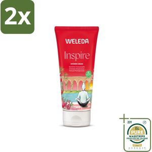 WELEDA - Douchecrème Granada Inspire - Granaatappel - 200 ml - Voordeelverpakking - 2 stuks - Weleda - Biologische