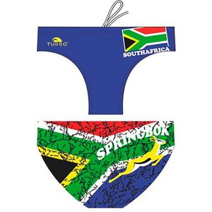 Turbo Springbok Zwemslip Blauw S Man