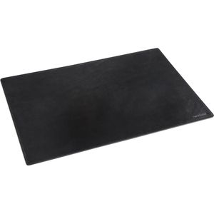 MAVERICK BUREAU ONDERLEGGER ALL BLACK LEDER 60 X 40 CM