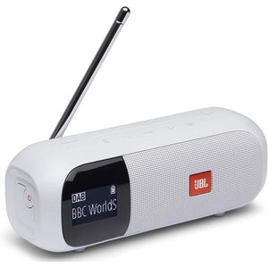 Draagbare Bluetooth-radio met DAB en FM, 12 uur draadloze muziek, waterdicht