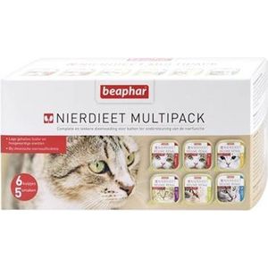 Beaphar nierdieet kat multipack - 6x100 gr - 1 stuks