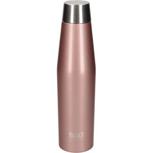 Dubbelwandige Thermosfles, 0.54 Liter, Rose/Gold - BUILT New York | Perfect Seal