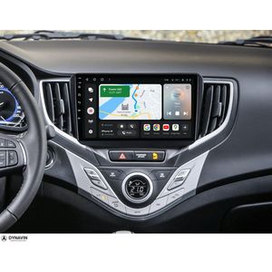 Dynavin Suzuki Baleno navigatie 2015-2018 carkit 10 inch touchscreen android draadloos apple carplay android auto