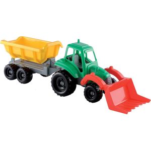 écoiffier Tractor Met Aanhanger 52 Cm