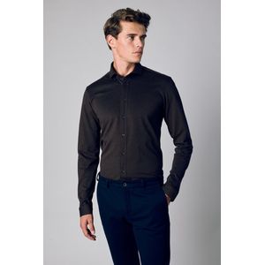 Hensen Overhemd - Slim Fit - Bruin - ES