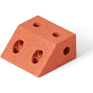 Modu Blok Hoekig - Zachte blokken- Open Ended speelgoed - Speelgoed 1 -2 -3 jaar - Burnt Orange