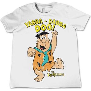 The Flintstones Kinder Tshirt -XS- Yabba-Dabba-Doo Wit