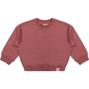 Elias - jongens trui - oversized - rood - maat 80