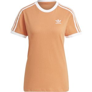 adidas Adicolor Classics 3-Stripes Tee GN2916, Vrouwen, Oranje, T-shirt, maat: 32