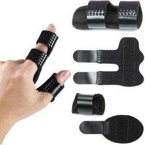 Allecto Plus - Vingerspalken met kliksluiting voor stabilisatie van gewrichten (4 stuks)