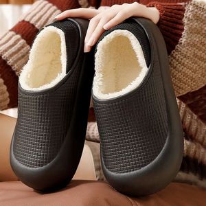 Warme Waterdichte Winter Pantoffels Maat 41 – Pluche Huispantoffels met Antislip en Dikke Zool voor Binnen en Buiten | Comfortabele Pantoffels voor Dames en Heren