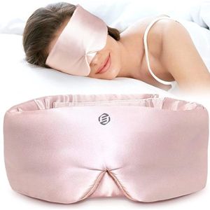 Equivera Slaapmasker - Oogmasker - Lichtblokerend - Verduisterend - Slapen - Voor Mannen en Vrouwen - Zacht - Kerstcadeau - Sinterklaas - Sinterklaas Cadeau - Cadeau Voor Vrouw - Cadeau Voor Man - Cadeau