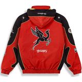 Grimey Race War Sweatshirt Met Rits S Man,Vrouw