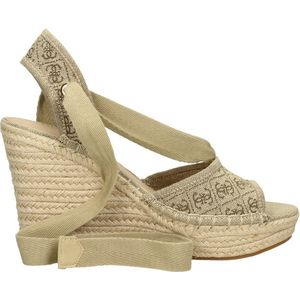 Guess - Halona - Sandalen - Beige - Touwzool