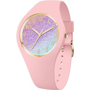 Ice Watch ICE glitter - Pink cosmic 022569 Horloge - Siliconen - Roze - Ø 34 mm