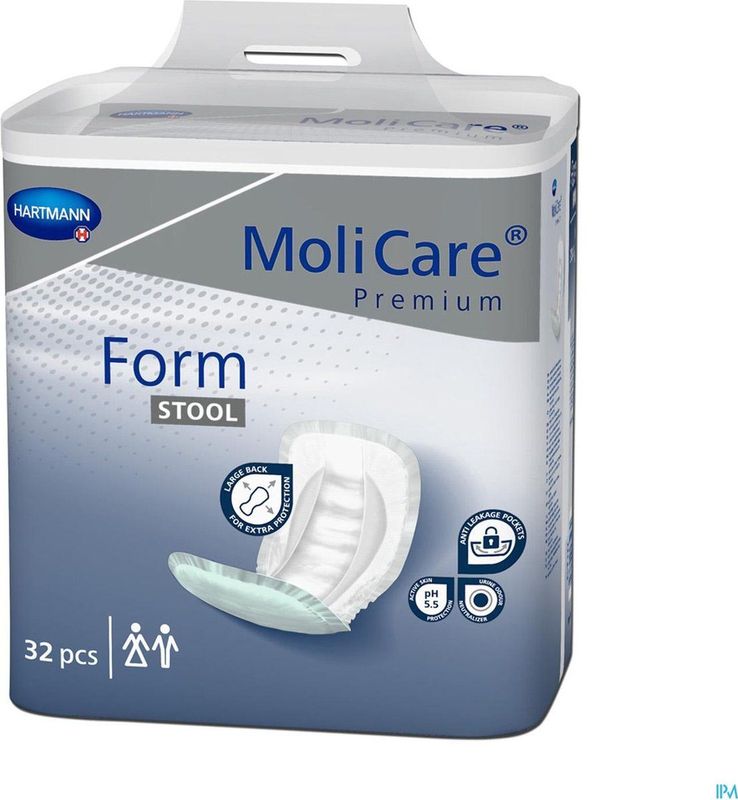 MoliCare - Premium Form Stool - Absorberende Inleggers - 32 Stuks