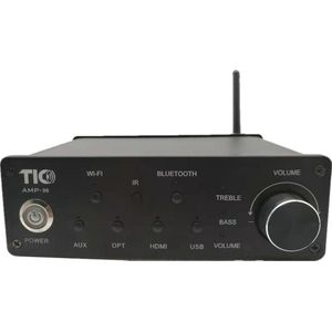 TIC AMP99 - Versterker - 2x50W - Wifi Airplay2 Bluetooth5 met Tone Control