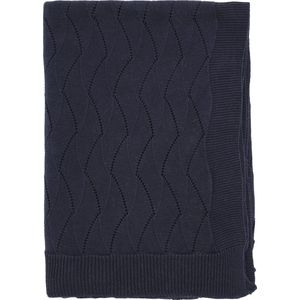 Södahl Gentle Plaid 130 x 170 cm Navy blue