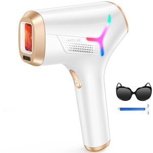 Nawy® IPL Laser Ontharingsapparaat - Epileerapparaat Dames - Laser Ontharing - Pijnloos Ontharen met Ice Cooling - Permanente Ontharing voor alle Lichaamsdelen - voor Mannen en Vrouwen - 990.000 Flitsen - Inclusief Beschermbril en Scheermes