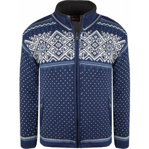 Norfinde - Noors Vest-Windstopper - Blauw - 100% Zuivere Wol
