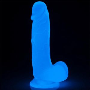 Lovetoy - Dildo 19 cm - Lumino Play - Glow In The Dark
