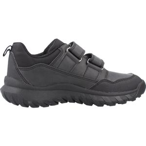 Geox - Simbyos - Schoenen - Blauw - Gewaxt Leer en Nylon