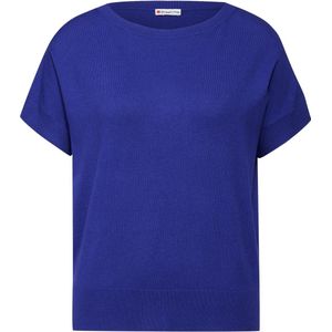 Street One sleeveless sweater - Dames Trui - intense royal blue - Maat 42