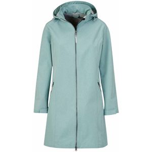 BJØRNSON Charlotta Softshell Parka - Zomerjas - Winddicht - Maat 56 - Zeegroen