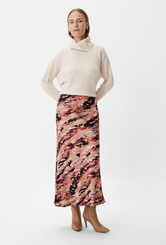 comma - Lange Rok - Satijn - Viscosemix