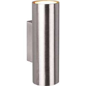 LED Wandlamp - Torna Mary - GU10 Fitting - Rond - Mat Nikkel - Aluminium