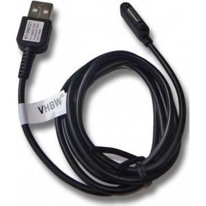 Sony Xperia magneet connector naar USB-A kabel voor Sony Xperia tablets en smartphones - USB2.0 / zwart - 1 meter