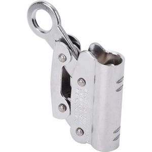 Zelfsluitende apparatuur6KN gelegeerd staal klimmen anti val zelfvergrendeling apparatuur luchtfoto werken veiligheid touw anti drop bescherming - 1-pak.