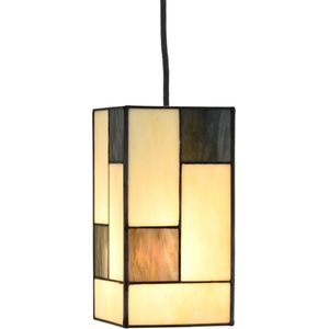 Art Deco Trade - Tiffany Hanglamp Mondriaan small square