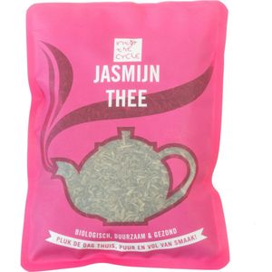 Into the Cycle Groene Thee - Jasmijn Thee Biologisch - Chinese Thee - 150 Gram Zak NL-BIO-01